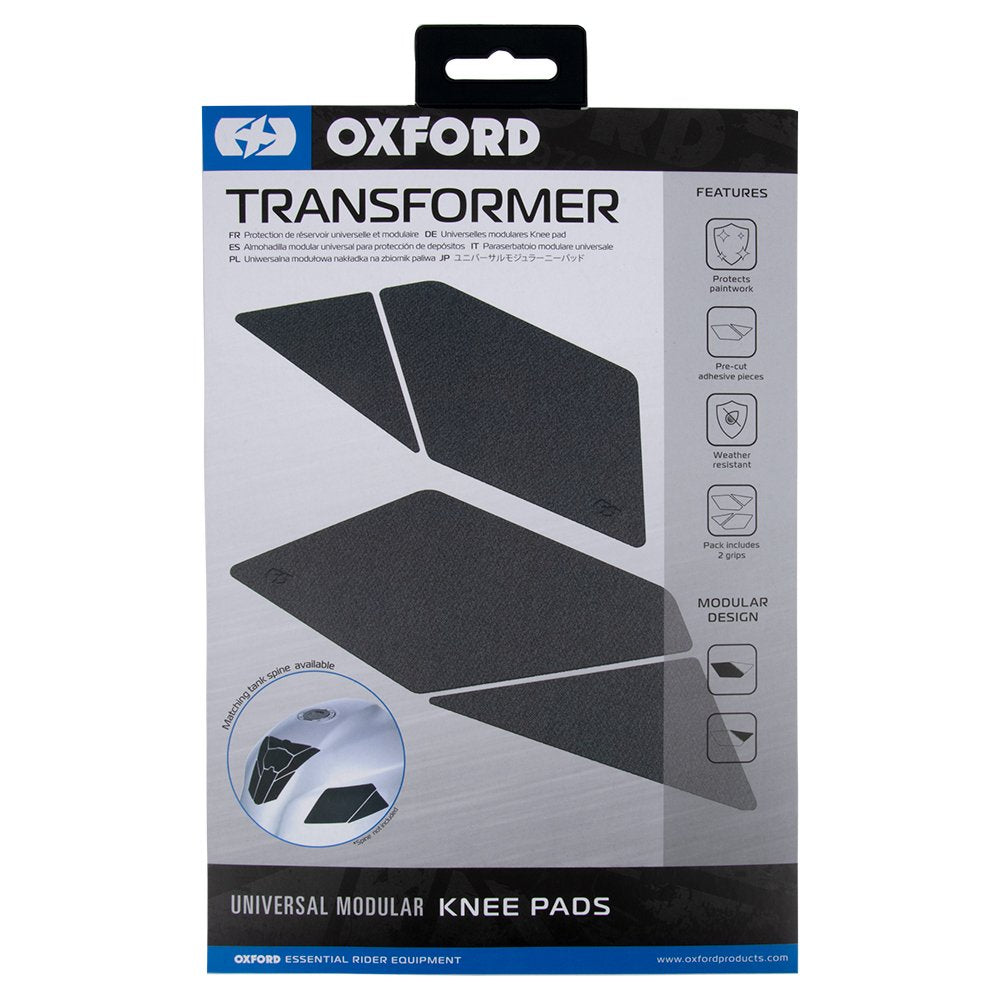 Oxford OX799 Motorcycle Transformer - Modular Knee Pads Paint Protectors
