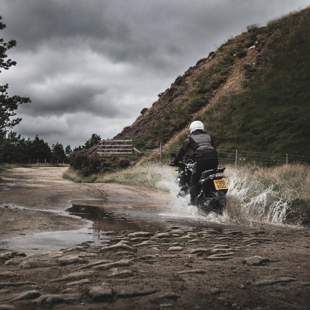 Oxford Montreal 4.0 Dry2Dry Men's Motorcycle Jacket Black Grey Red