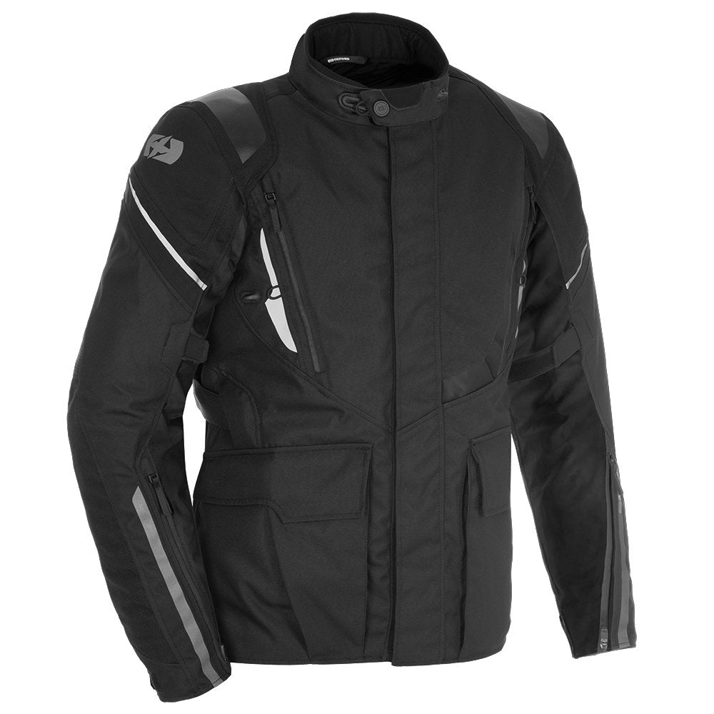 Oxford Montreal 4.0 Dry2Dry Motorcycle Jacket Stealth Black Waterproof