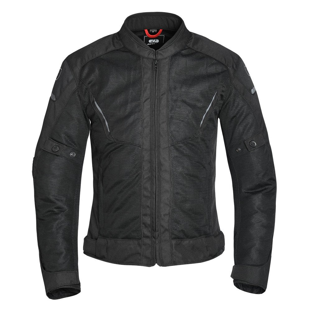 Oxford Iota 1.0 Air Ladies Motorcycle Jacket Stealth Black
