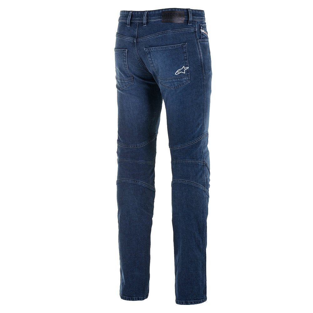Alpinestars AS-DSL Diesel Daiji Men's Denim Motorcycle Jeans Blue