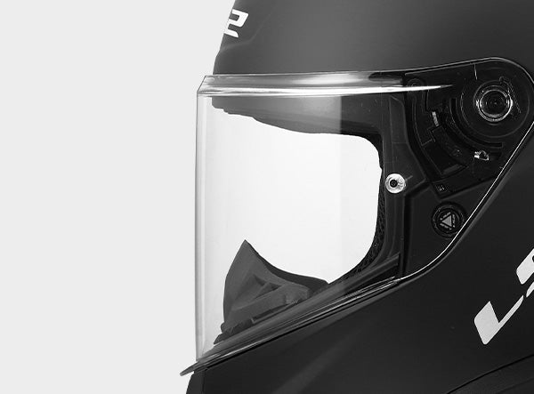 LS2 FF820 Rapid III Gloss Flow White Grey Motorcycle Helmet