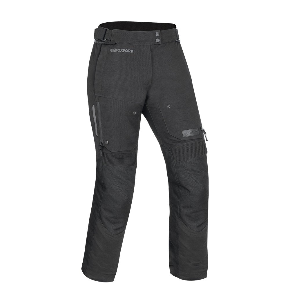 Oxford Mondial Ladies Motorcycle Trousers Tech Black