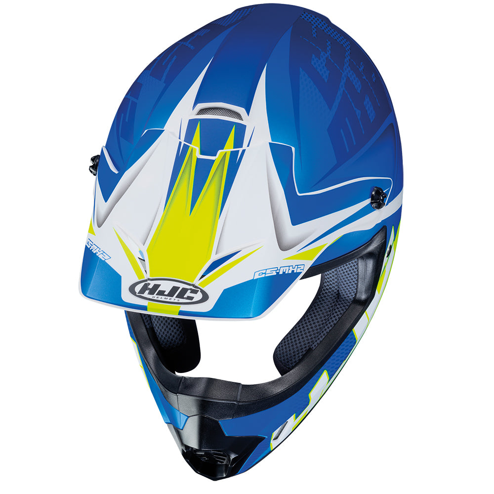 HJC CL-XY II Ellusion MC2SF Blue MX Motorcycle Helmet