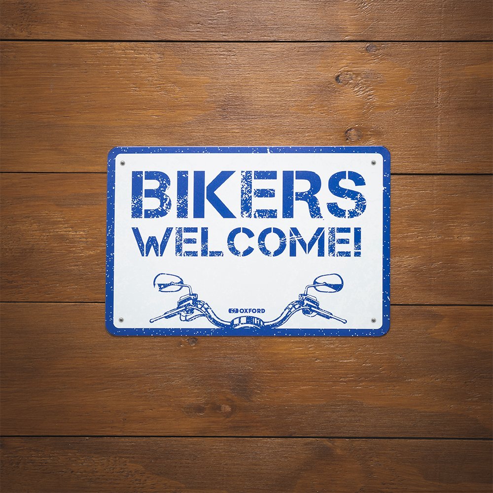 Oxford OX381 Garage Workshop Metal Sign: WELCOME