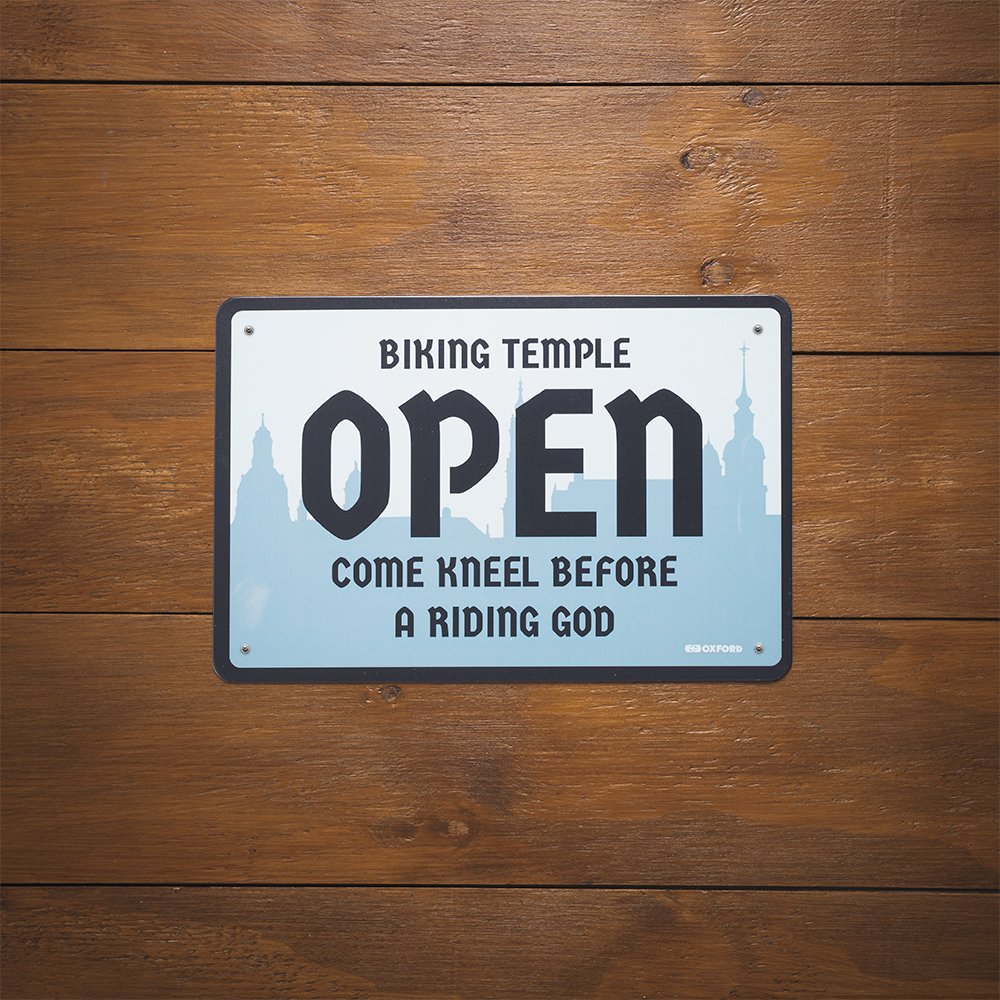 Oxford OX387 Garage Workshop Metal Sign: TEMPLE