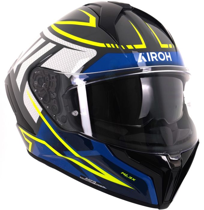 Airoh Matryx Rider Blue Gloss