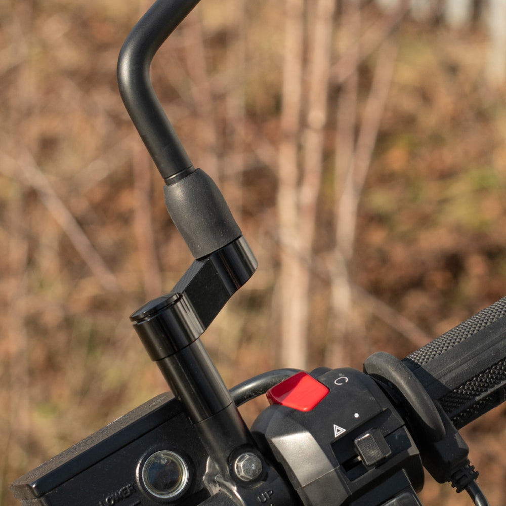 Oxford OX758 Motorcycle Mirror Extenders CNC Aluminium Black Bolts Included