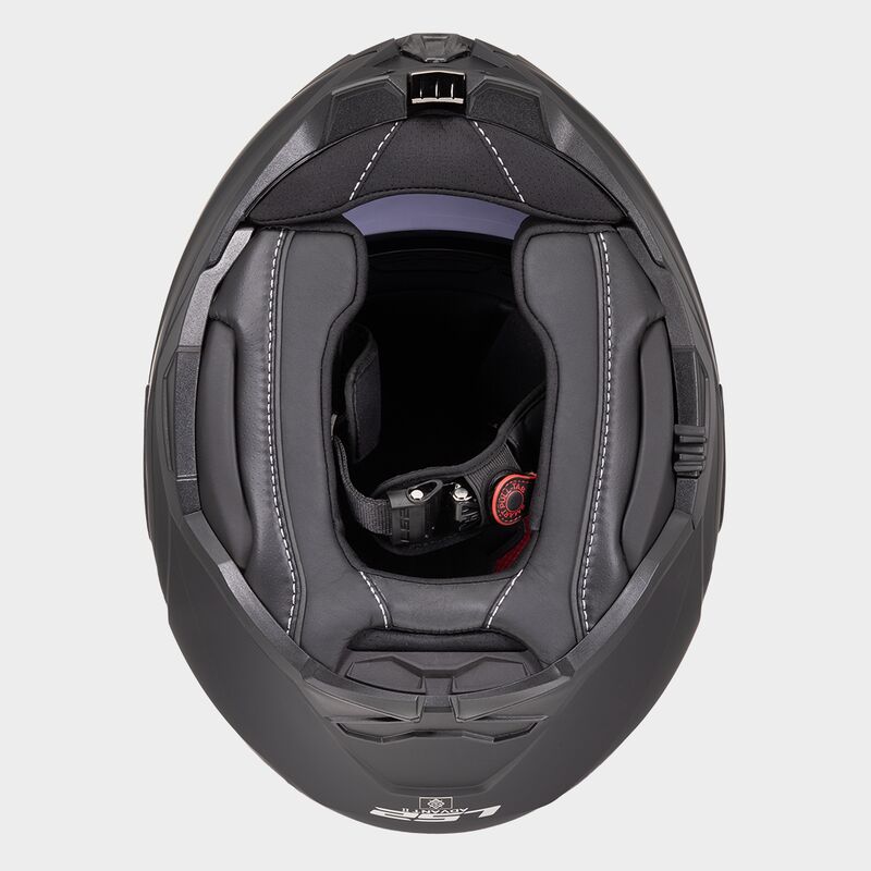 LS2 FF910 Advant II Solid Matt Black 180° Flip Modular Motorcycle Helmet