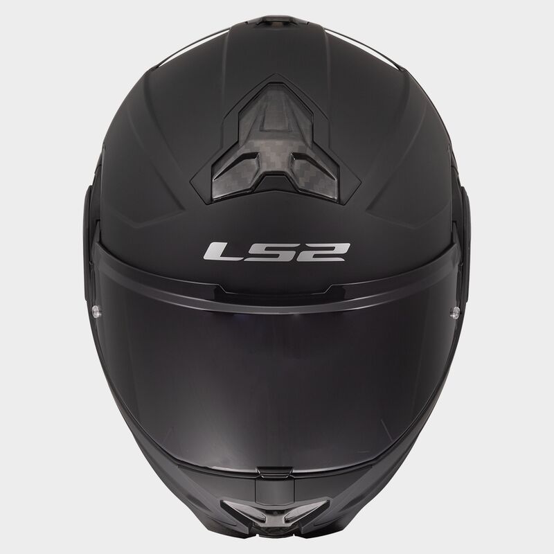LS2 FF910 Advant II Solid Matt Black 180° Flip Modular Motorcycle Helmet