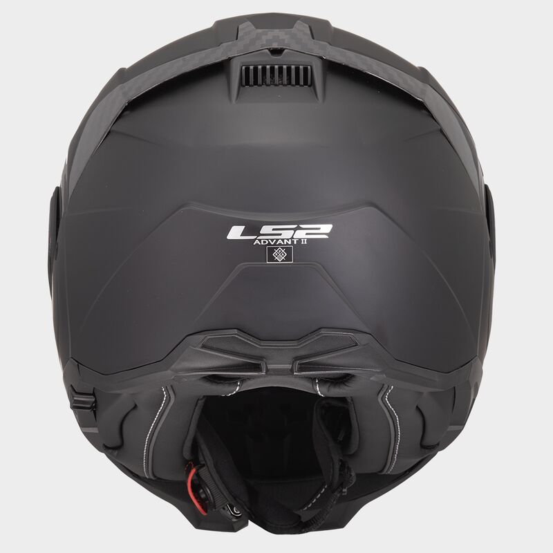 LS2 FF910 Advant II Solid Matt Black 180° Flip Modular Motorcycle Helmet