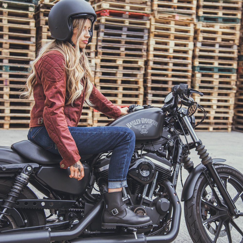 Oxford Holwell 1.0 Ladies Motorcycle Jacket Red