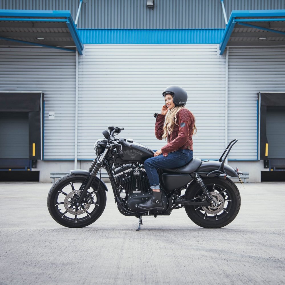 Oxford Holwell 1.0 Ladies Motorcycle Jacket Red