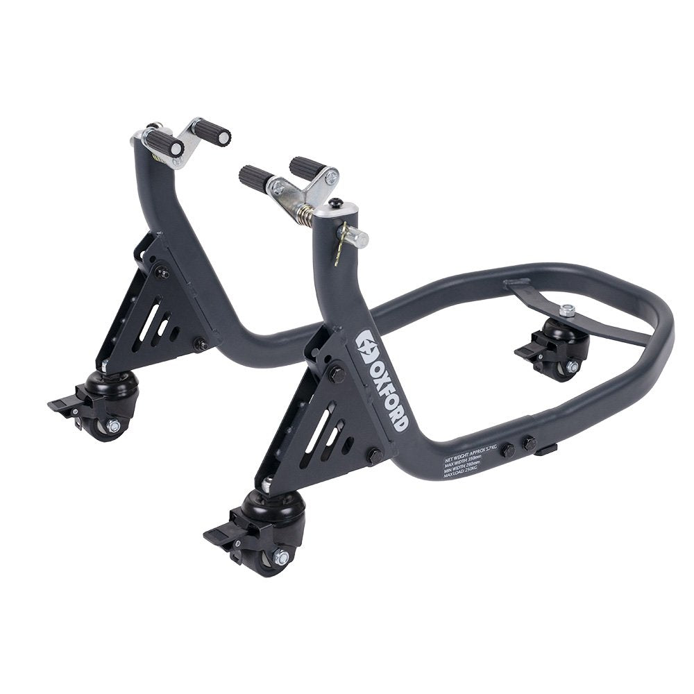Oxford OX295 ZERO-G Motorcycle Front Dolly Paddock Stand Heavy Duty