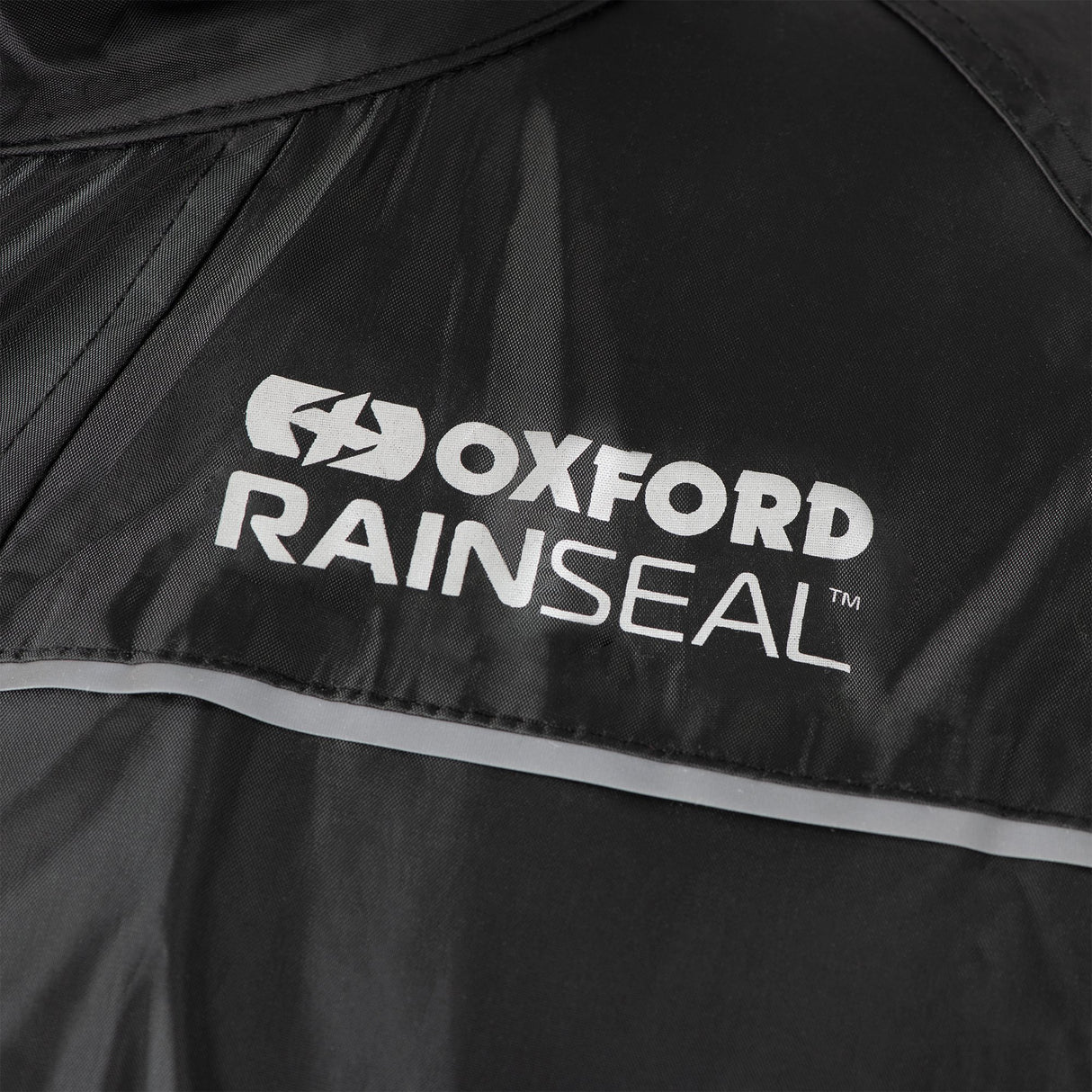 Oxford Rainseal Motorcycle Over Jacket Waterproof - Black