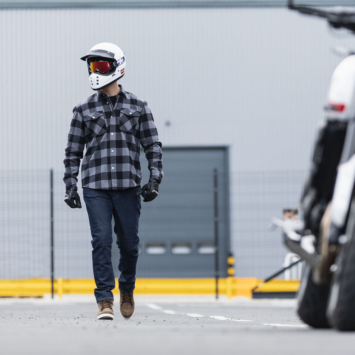 Oxford Original Approved AA Men's Motorcycle Jeans Straight Indigo