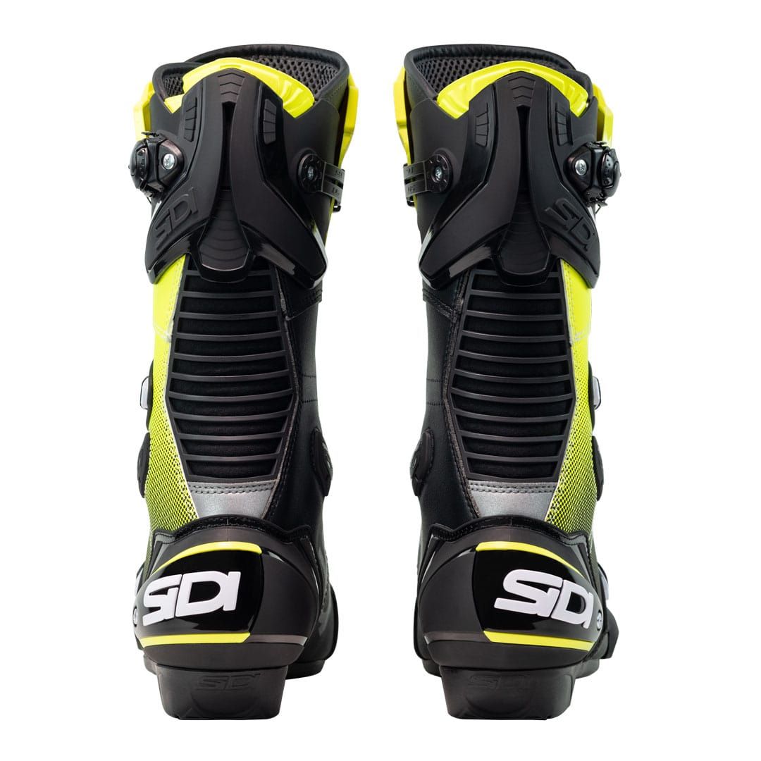 Sidi Mag 1 CE Motorcycle Boots Black Yellow