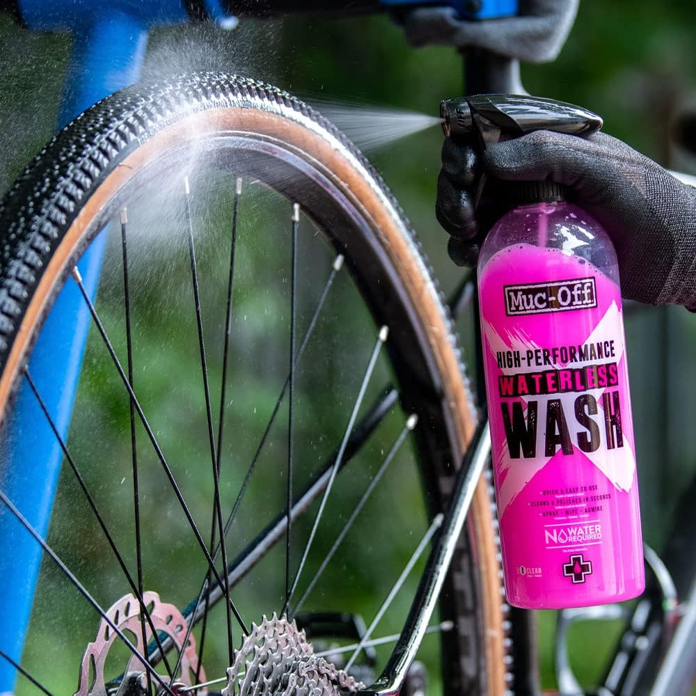 Muc-Off 1132 Waterless Wash Motorcycle Bike Cleaner Spray 750ml