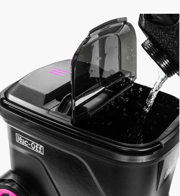 Muc-Off Battery Operated Mobile Pressure Washer Motorcycle Bicycle Starter Bundle