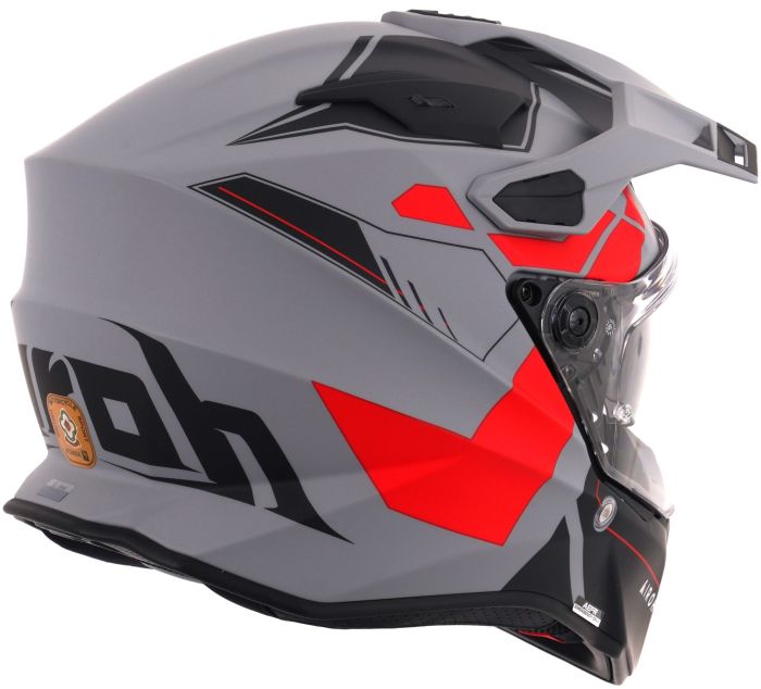 Airoh Commander 2 Reveal Red Fluo Matt Motorcycle Helmet