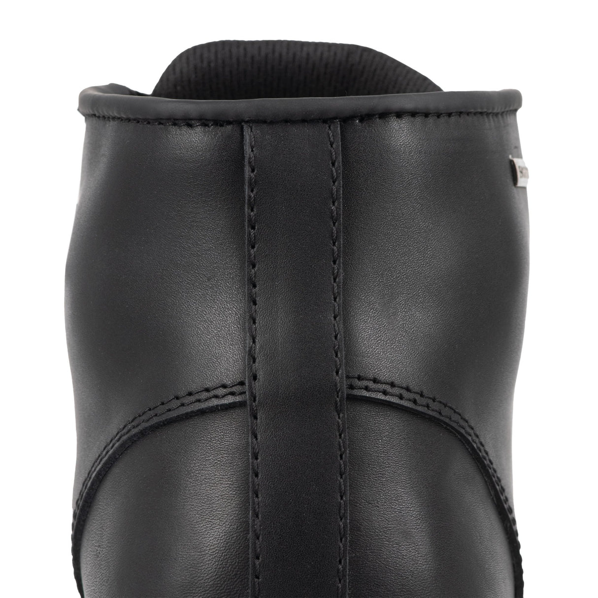 Oxford Chukka Leather Motorcycle Boots Black