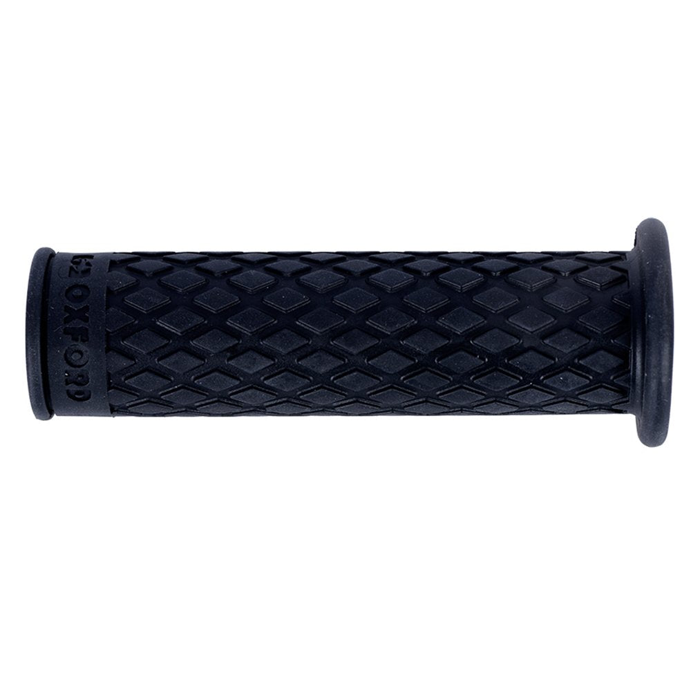 Oxford OX620 Retro Replacement Motorcycle Motorbike Handlebar Grips Fits Standard 22mm Black