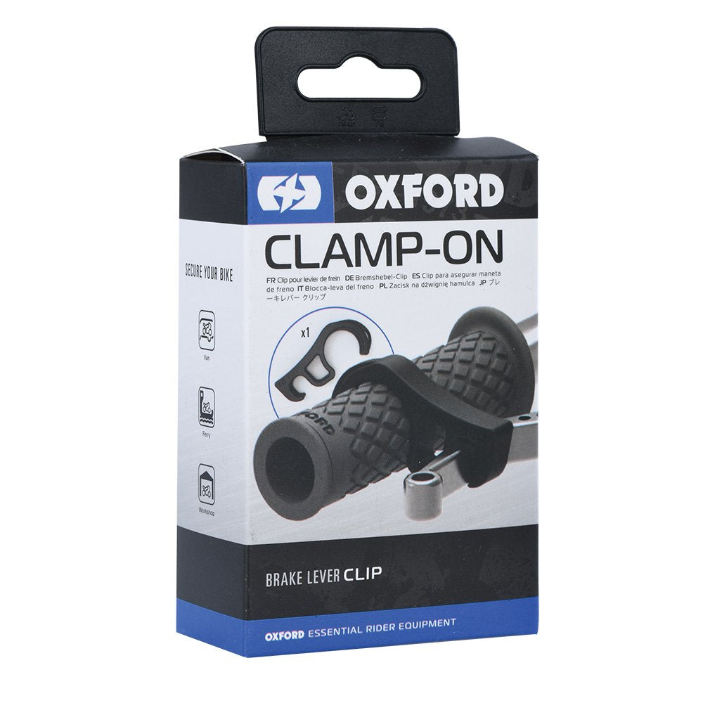 Oxford OX622 Clamp-On Motorbike Motorcycle Brake Lever Clamp Clip