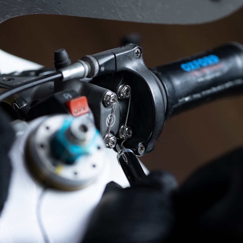 Oxford OX778 Motorcycle Lock Wire Kit 30m Stainless Steel