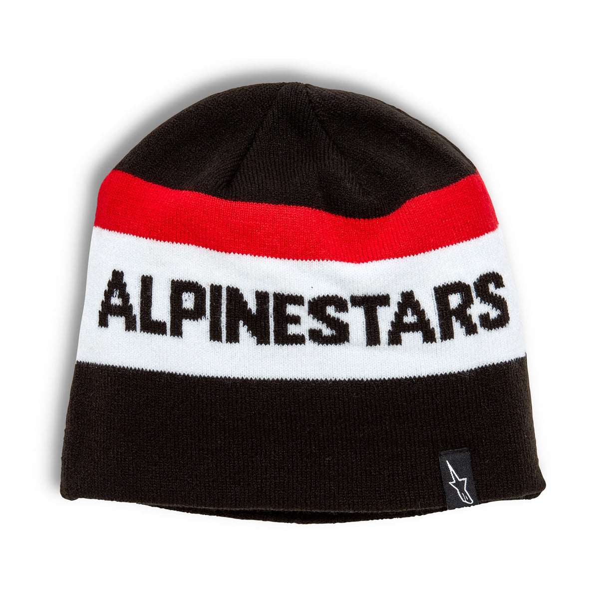 Alpinestars Stake Beanie Hat Black/Red/White