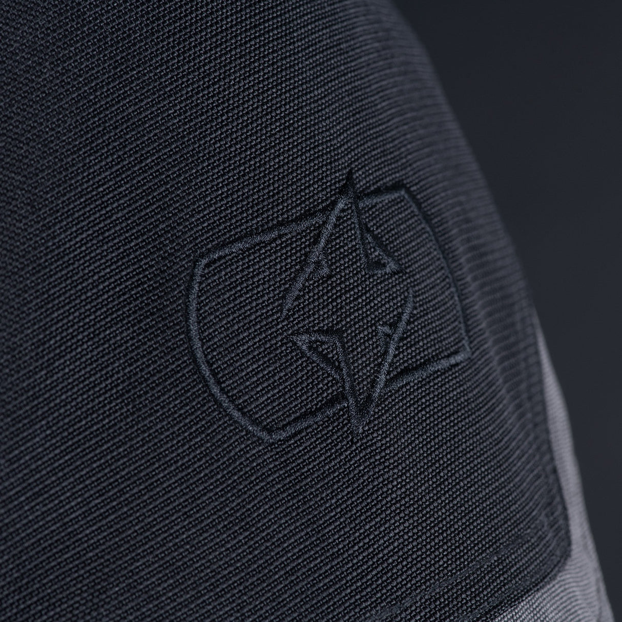 Oxford Rockland Men's Motorcycle Jacket Charcoal Black Red