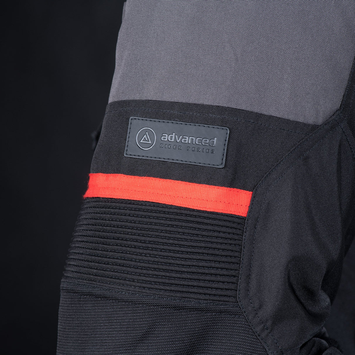 Oxford Rockland Motorcycle Trousers Charcoal Black Red