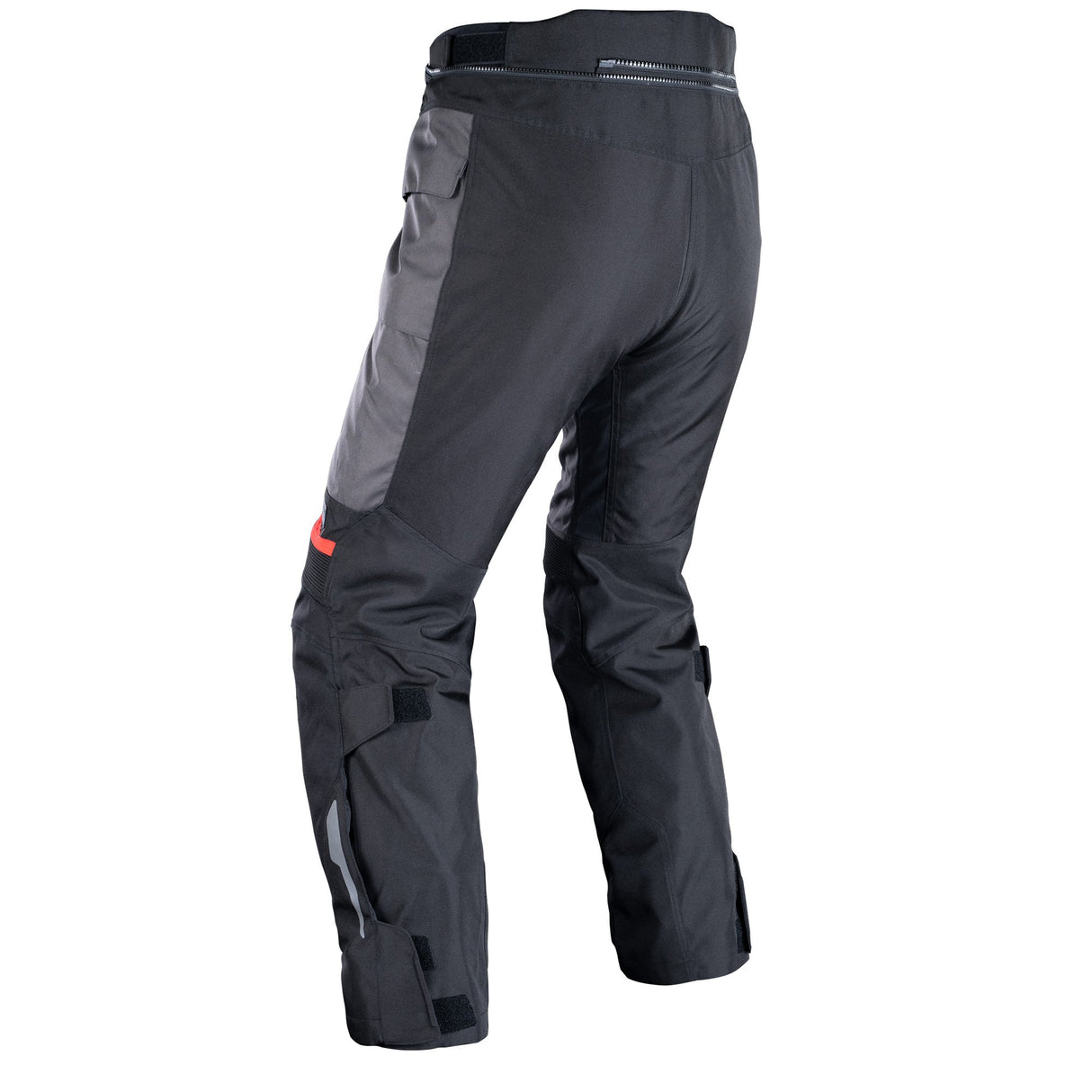 Oxford Rockland Motorcycle Trousers Charcoal Black Red