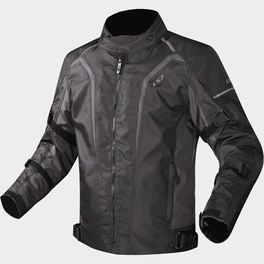 LS2 Sepang Textile Ladies Jacket Black Dark Grey