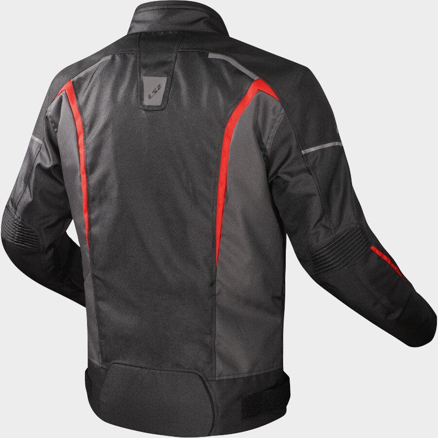 LS2 Sepang Textile Men's Jacket Black Grey Red
