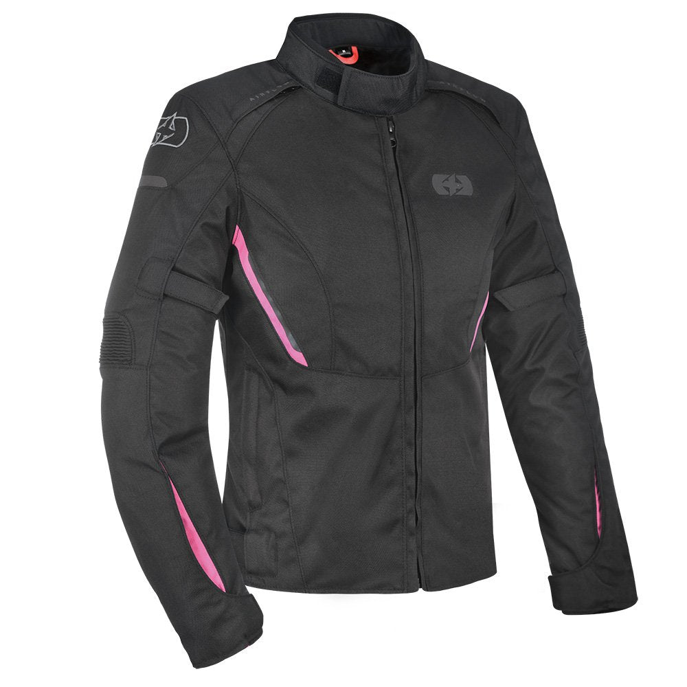 Oxford Iota 1.0 Ladies Motorcycle Jacket Tech Pink/Black