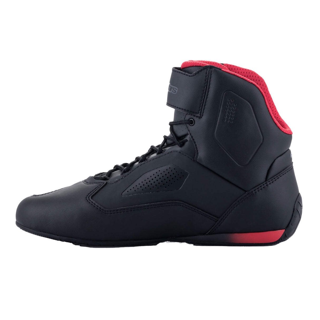 Alpinestars Faster-3 Rideknit Shoes Boots - Black Red Yellow Fluo