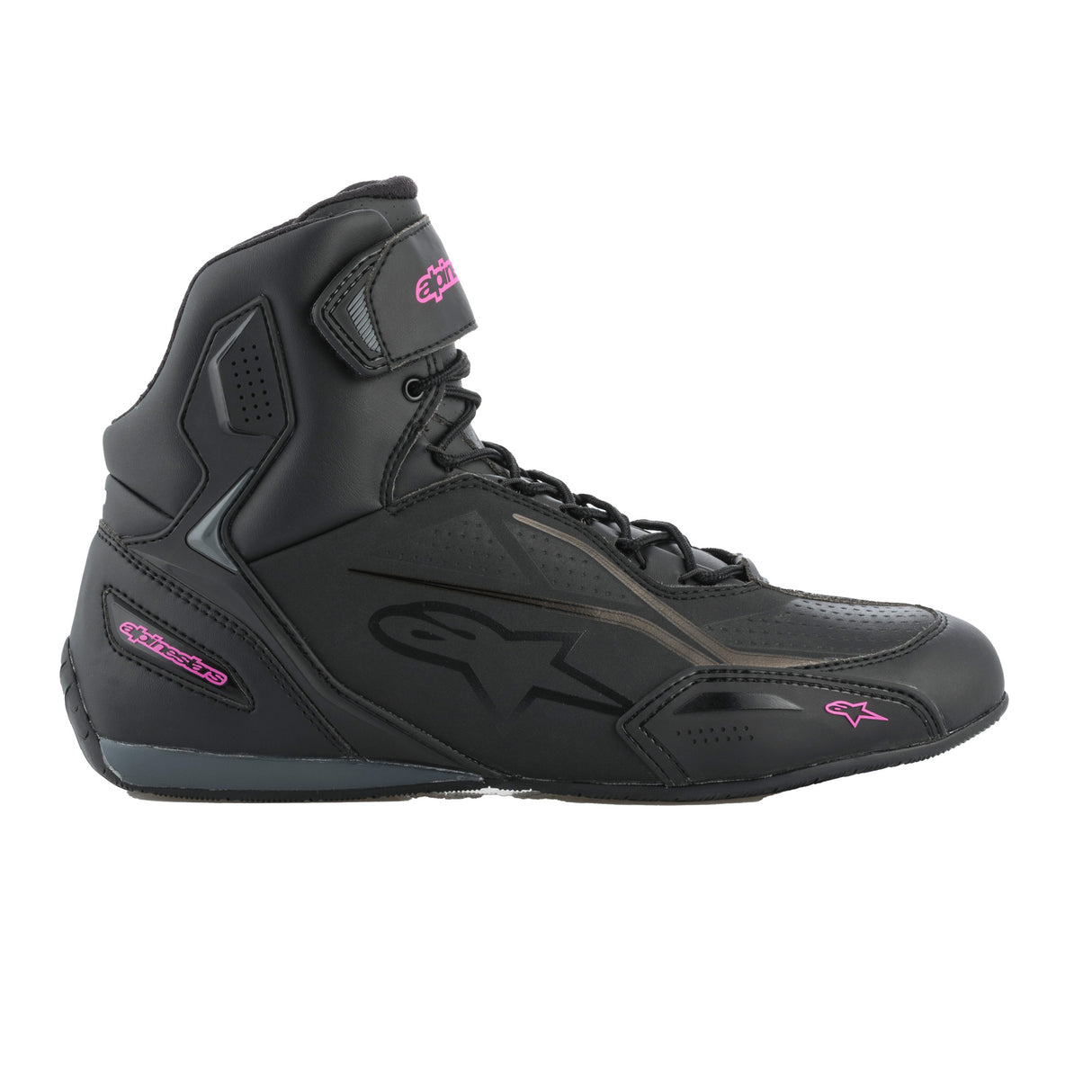 Alpinestars Stella Faster-3 Shoe Boots - Black Fuchsia Pink