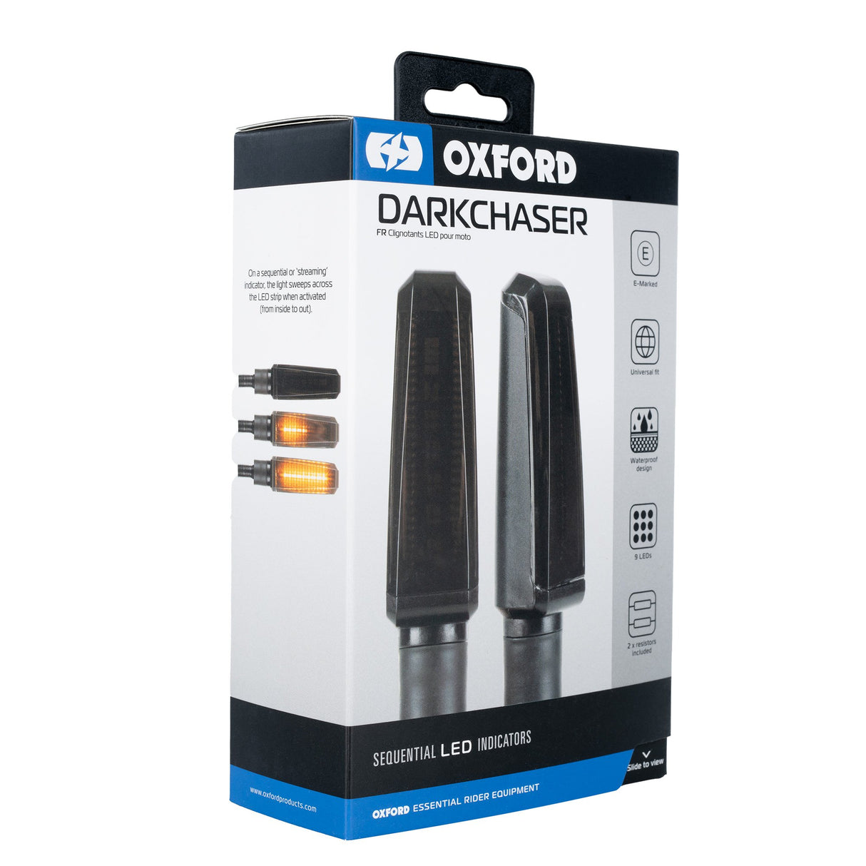 Oxford EL364 DarkChaser - Sequential Indicators (incl. 2 resistors)