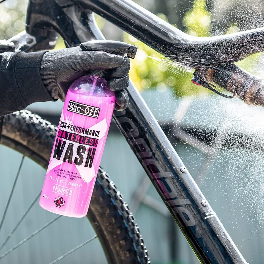 Muc-Off 1132 Waterless Wash Motorcycle Bike Cleaner Spray 750ml