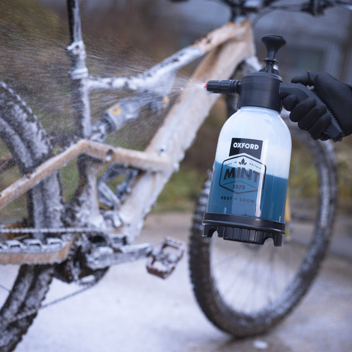 Oxford OX236 Mint Motorcycle Bike Car Snow Foam Bottle 2L