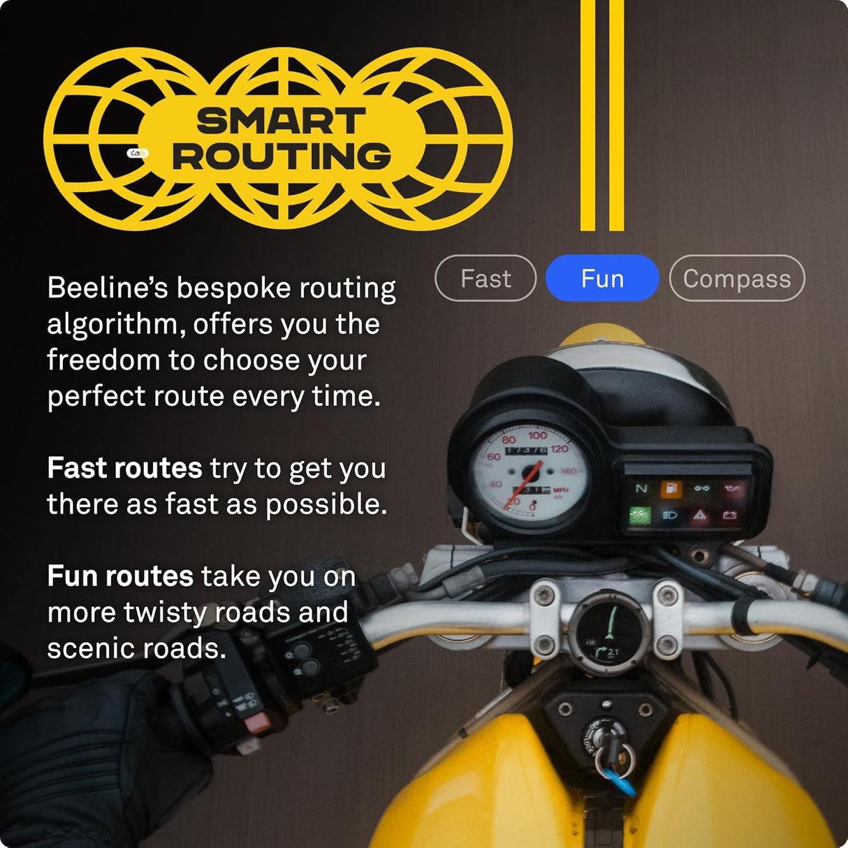 Beeline Moto II Next Gen Motorcycle GPS Tracker Satnav