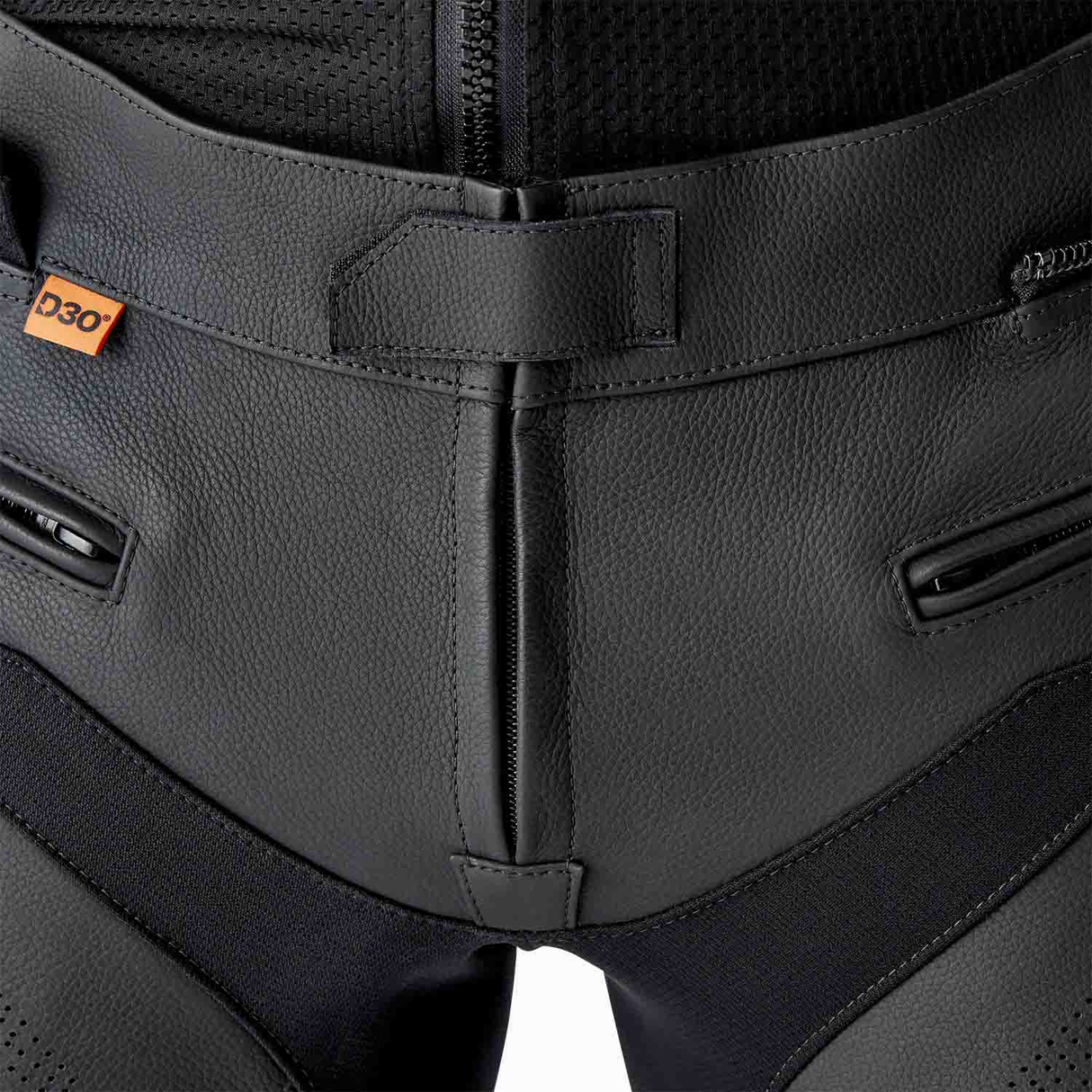 RST S1 D3O Ladies Leather Motorcycle Pants Black