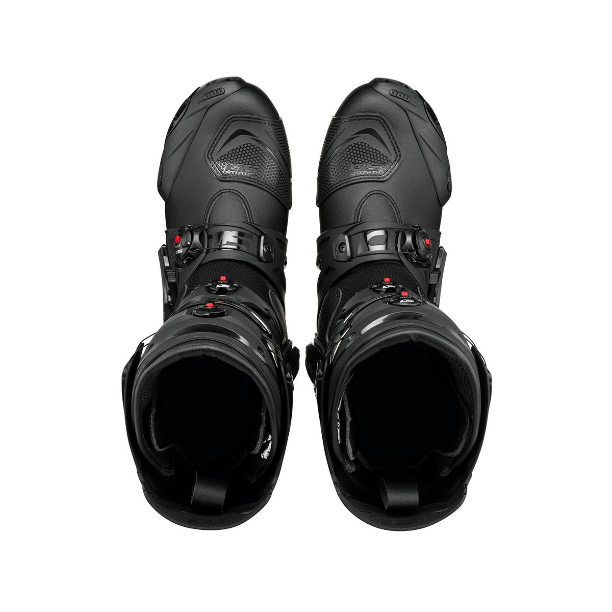 Sidi Rex CE Motorcycle Boots Black Red