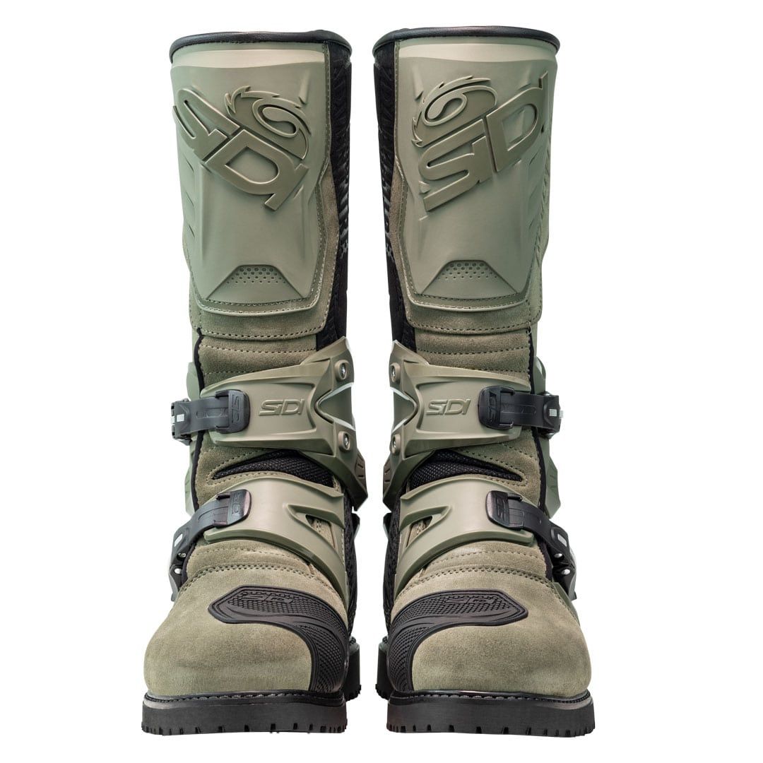 Sidi Adventure 2 Gore-Tex Motorcycle Boots Military Green