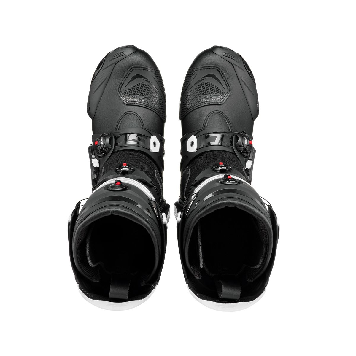 Sidi Rex CE Motorcycle Boots Black White