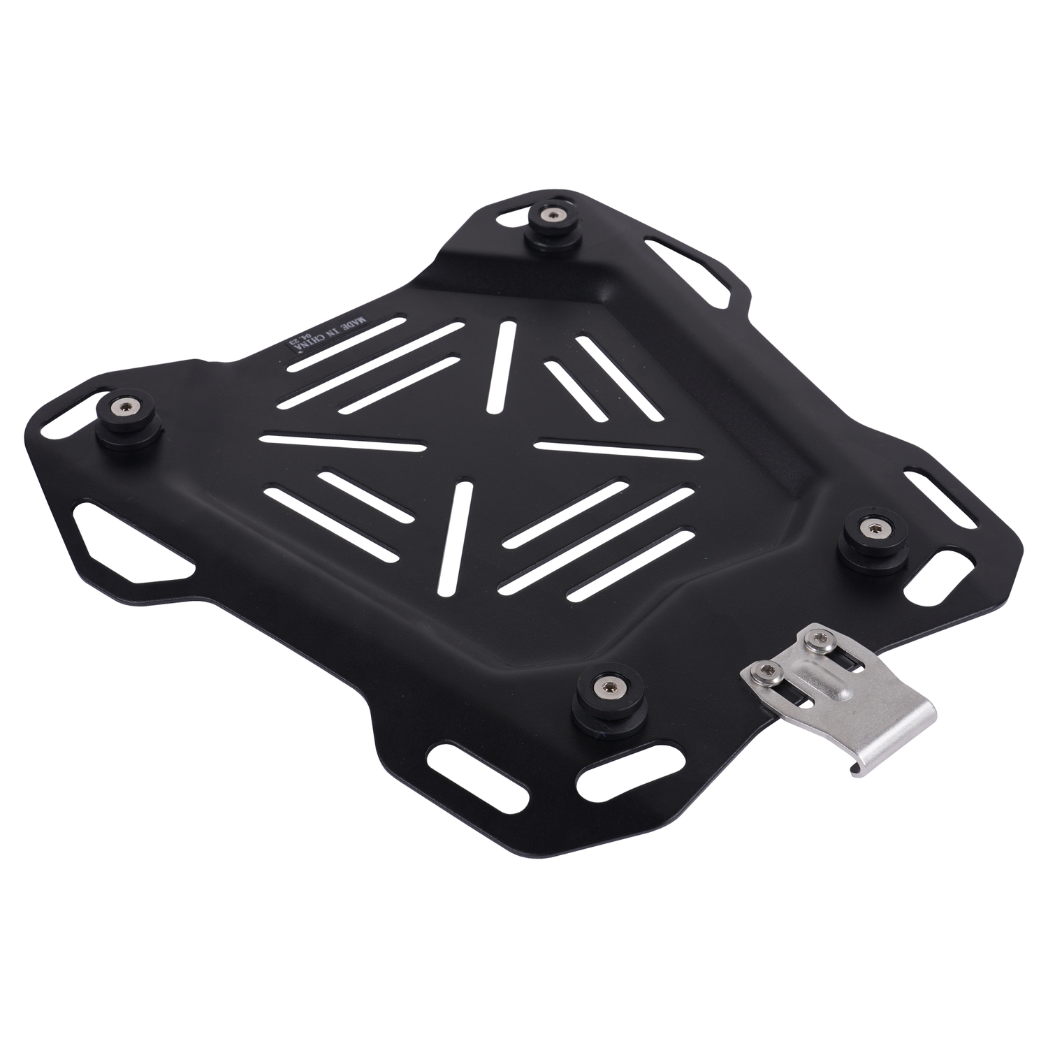 Bike It Rigid Aluminium Luggage Lockable Top Box Universal Fit
