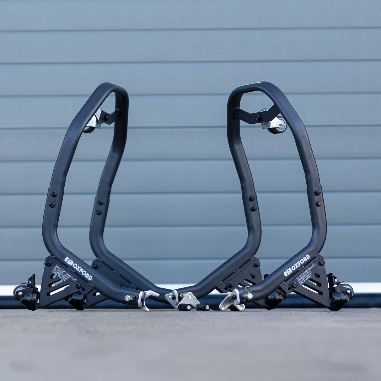 Oxford OX296 ZERO-G Motorcycle Rear Dolly Paddock Stand Heavy Duty