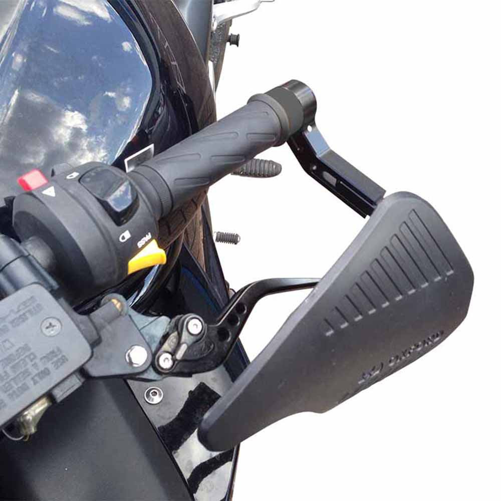 Oxford OX705 Premium Motorcycle Motorbike Hand Guard Aluminium Lever Guards Pair