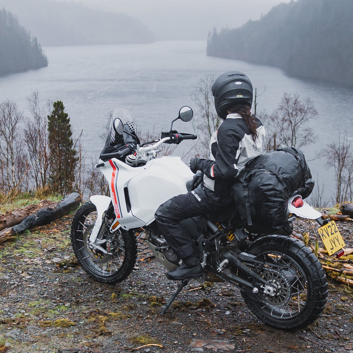 Oxford Aqua D-70 Waterproof Duffle Bag Motorcycle Motorbike Tail Bag Luggage 70L Black