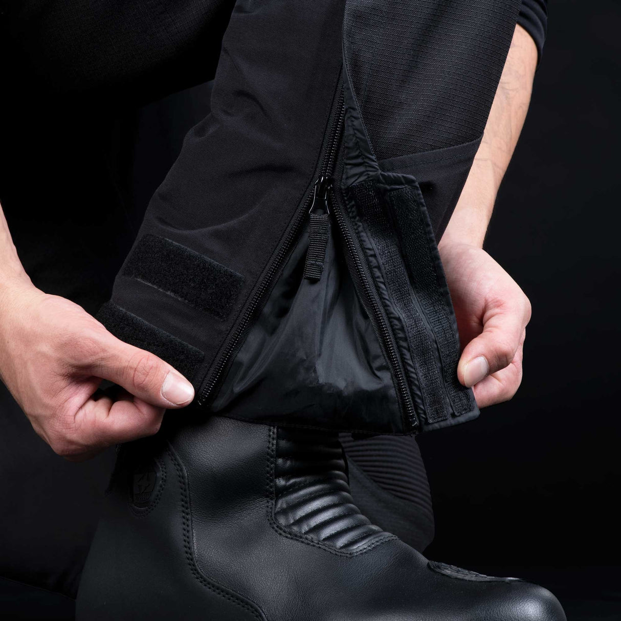 Oxford Stormland D2D Motorcycle Trousers Tech Black